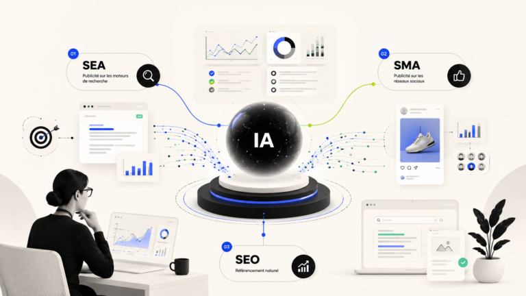 Comment l'IA transforme le SEA, SMA et le SEO